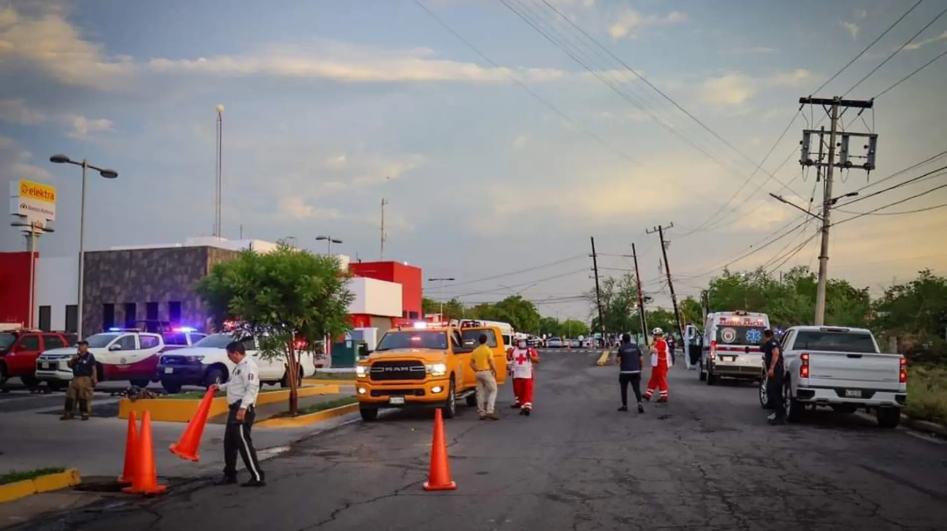 evacuan personas incendio